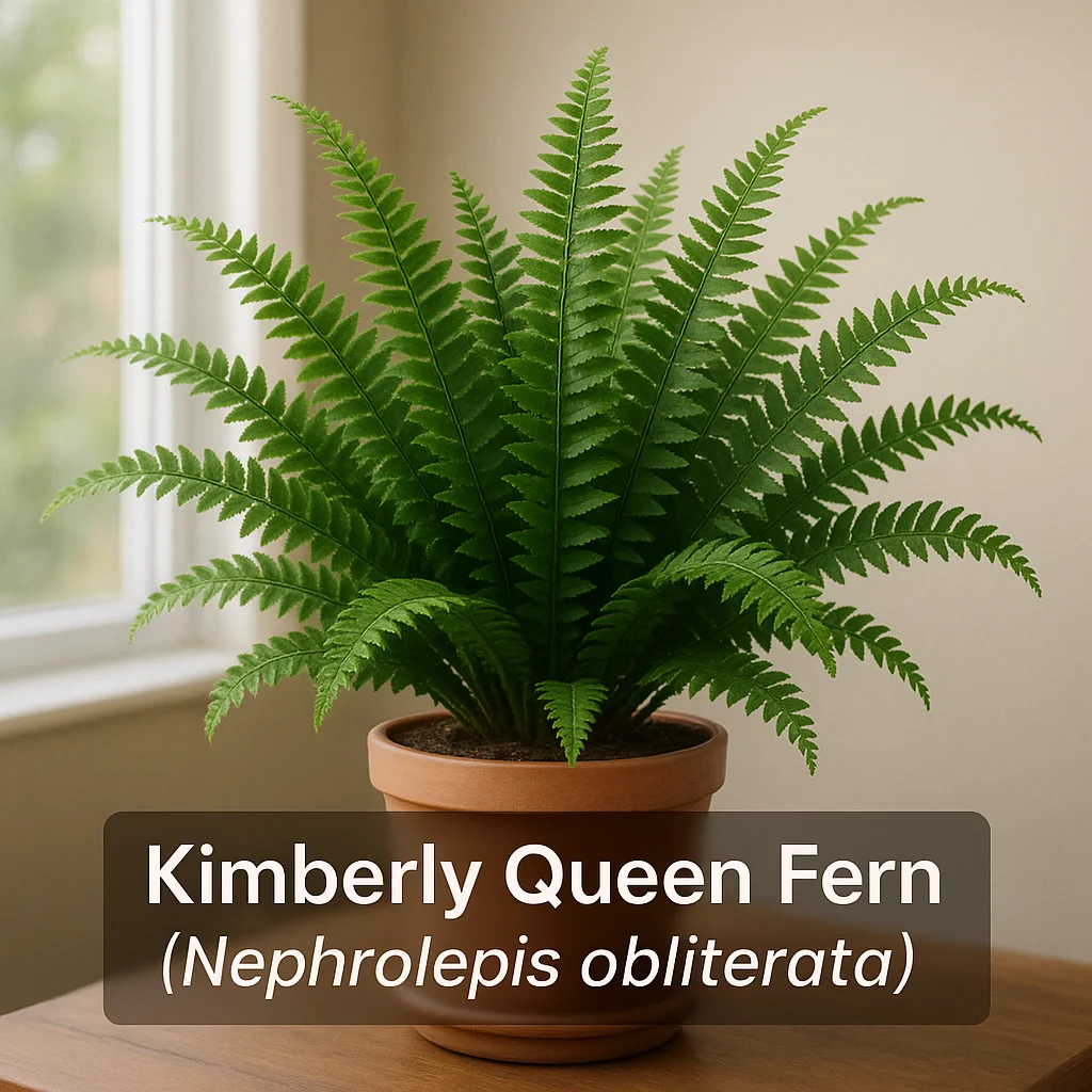 Kimberly Queen Fern (Nephrolepis obliterata)