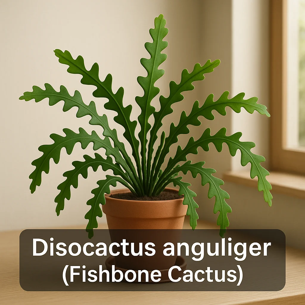 Disocactus anguliger (Fishbone Cactus)