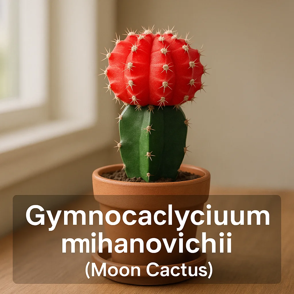 Gymnocalycium mihanovichii (Moon Cactus)