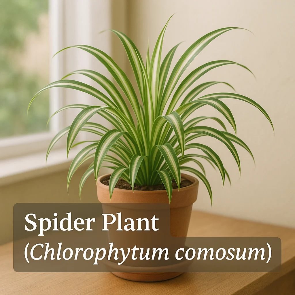 Spider Plant (Chlorophytum comosum)
