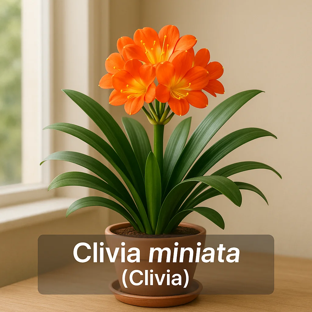 Clivia miniata (Clivia)