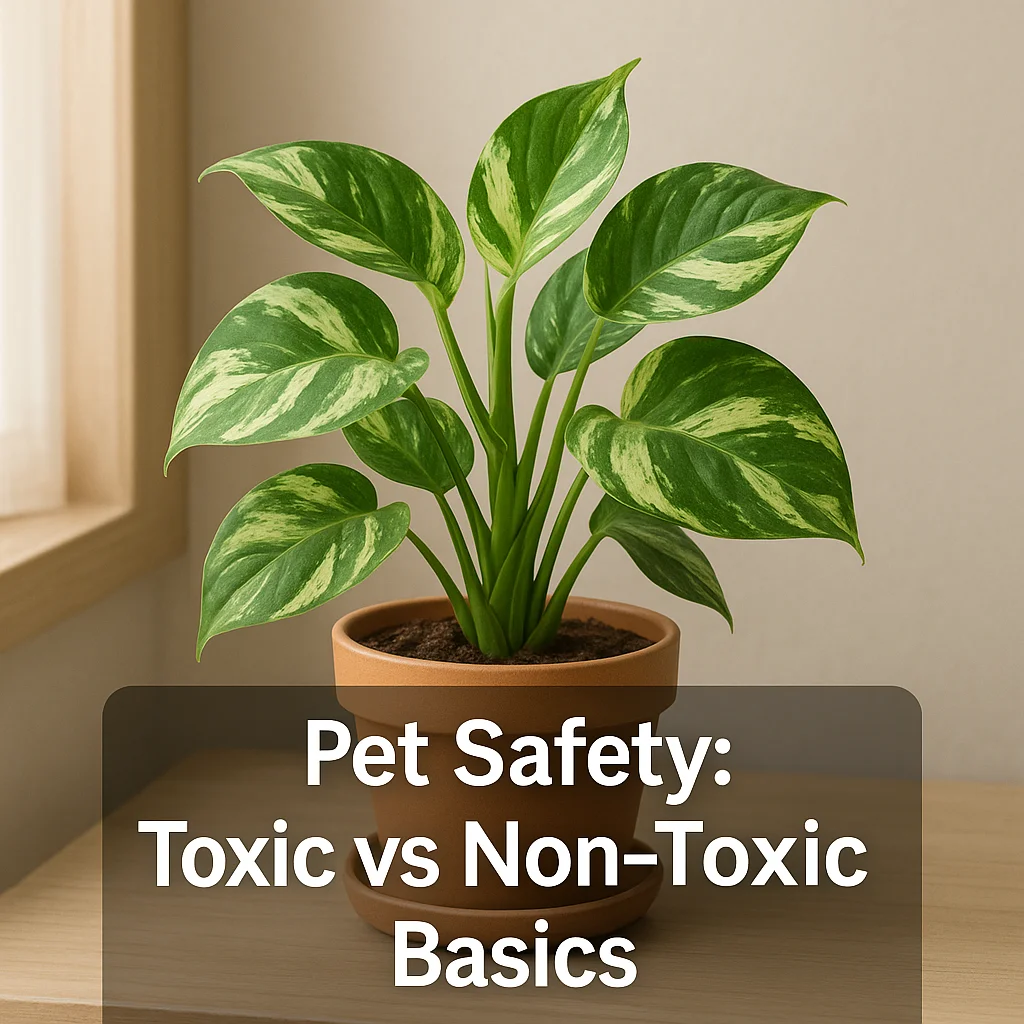 Pet Safety: Toxic vs Non-Toxic Basics