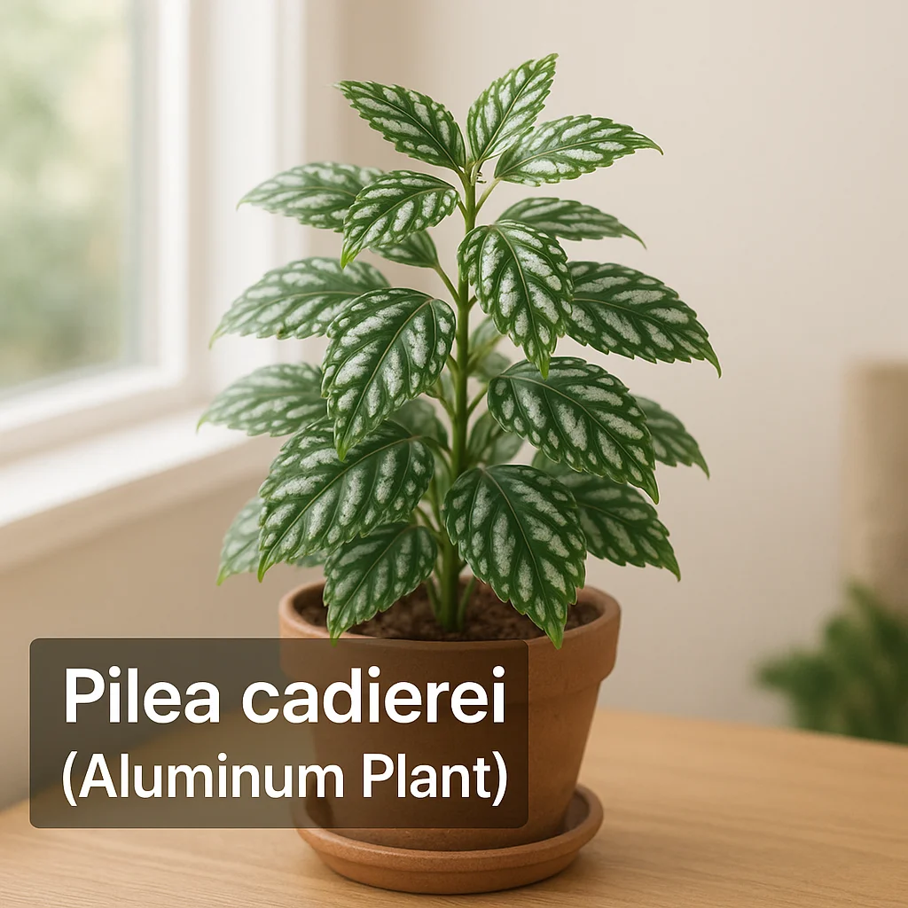 Pilea cadierei (Aluminum Plant)