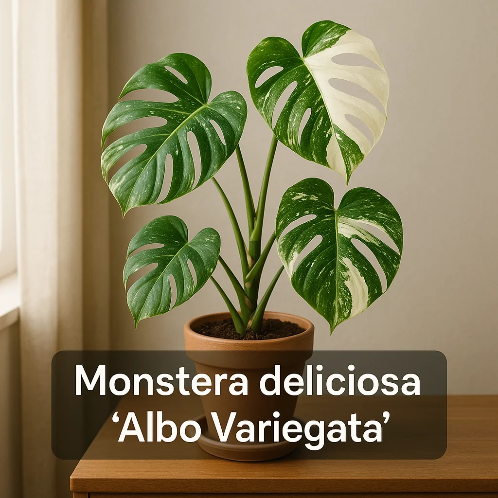 Monstera deliciosa ‘Albo Variegata’