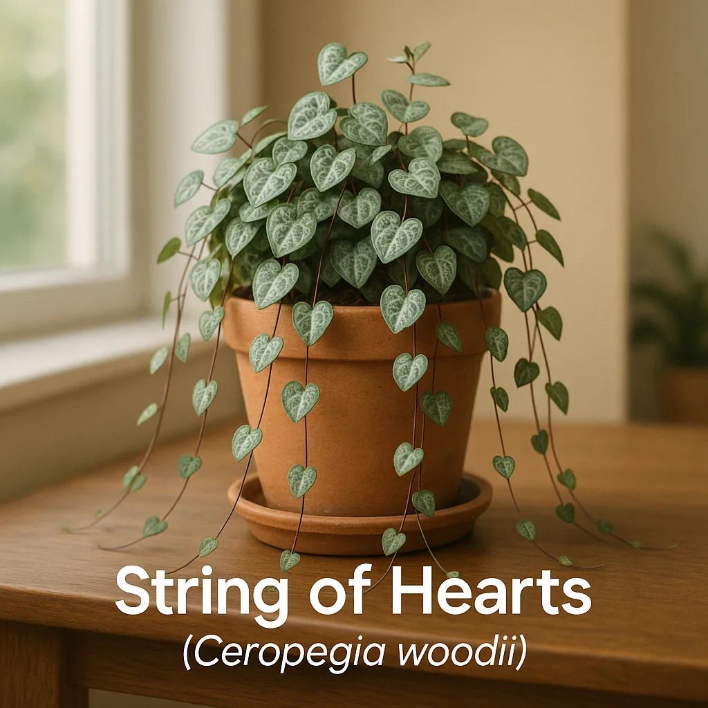 String of Hearts (Ceropegia woodii)