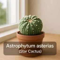 Astrophytum Asterias Star Cactus