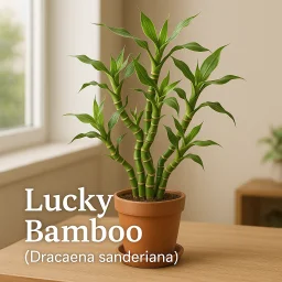 Lucky Bamboo Dracaena Sanderiana