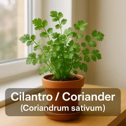 Cilantro Coriander Coriandrum Sativum