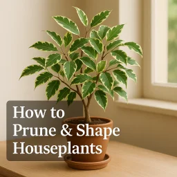 How To Prune Shape Houseplants