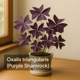 Oxalis Triangularis Purple Shamrock