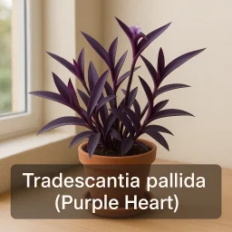 Tradescantia Pallida Purple Heart